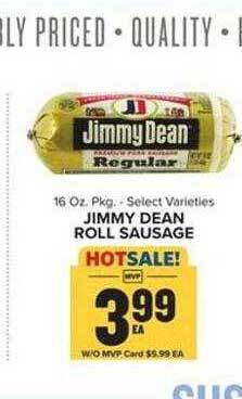 Food Lion Jimmy dean roll sausage offer
