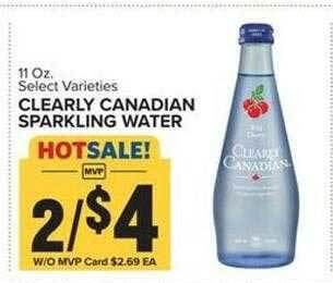 Food Lion Clearly canadian sparkling water offer