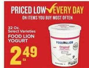 Food Lion Food lion yogurt offer