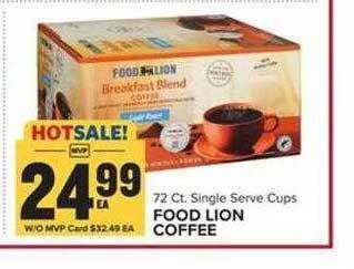 Food Lion Food lion coffee offer