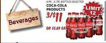 Breaux Mart Coca-cola products offer
