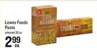 Lowes foods pasta