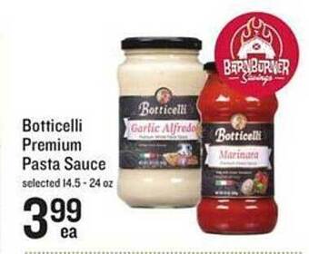 Lowes Foods Botticelli premium pasta sauce offer