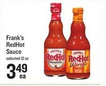 Lowes Foods Frank's redhot sauce offer