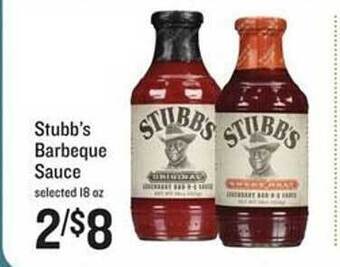 Lowes Foods Stubb's barbeque sauce offer