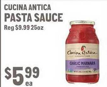 New Seasons Market Cucina antica pasta sauce offer