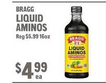 New Seasons Market Bragg liquid aminos offer