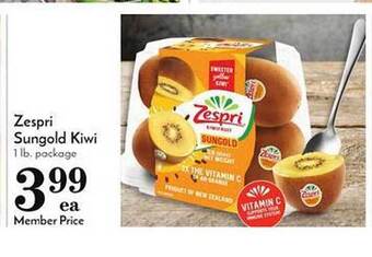 Pavilions Zespri sungold kiwi offer