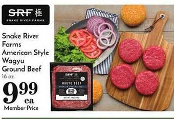 Pavilions Snake river farms american style wagyu ground beef offer