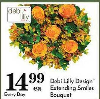 Pavilions Debi lilly design extending smiles bouquet offer