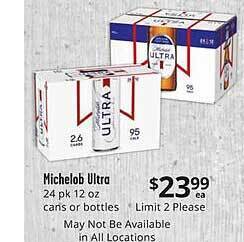Brookshire Brothers Michelob ultra offer