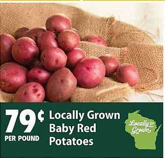 Festival Foods Locally grown baby red potatoes offer