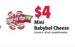 Festival Foods Mini babybel cheese offer