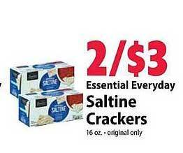 Festival Foods Essential everyday saltine crackers offer