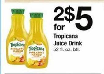 ACME Tropicana juice drink offer