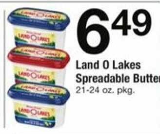 ACME Land o lakes spreadable butter offer