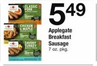 ACME Applegate breakfast sausage offer