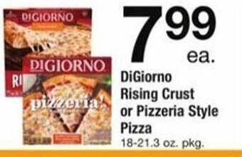 ACME Digiorno rising crust or pizzeria style pizza offer