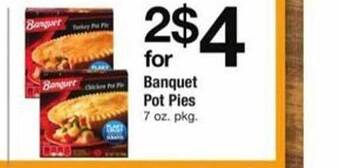 ACME Banquet pot pies offer