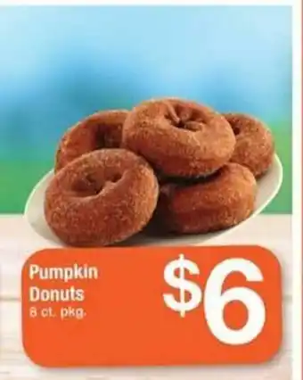 ACME Pumpkin donuts offer
