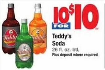 ACME Teddy's soda offer