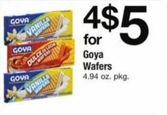 ACME Goya wafers offer