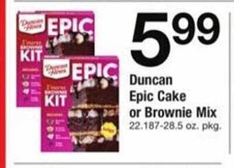 ACME Duncan epic cake or brownie mix offer