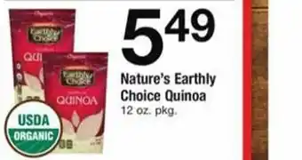 ACME Nature's earthly choice quinoa offer