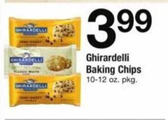 ACME Ghirardelli baking chips offer