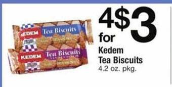 ACME Kedem tea biscuits offer