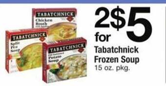 ACME Tabatchnick frozen soup offer