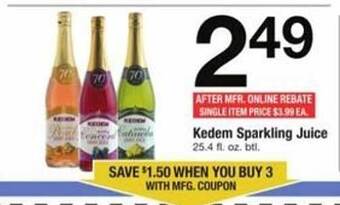 ACME Kedem sparkling juice offer