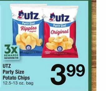 ACME Utz party size potato chips offer