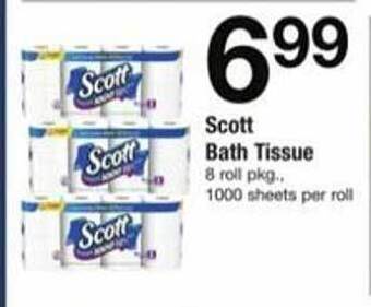 ACME Scott bath tissue offer