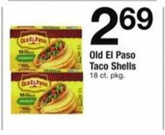 ACME Old el paso taco shells offer