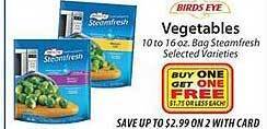 ACME Birds eye vegetables offer