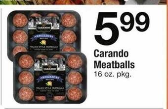ACME Carando meatballs offer