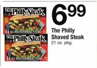 ACME The philly shaved steak offer