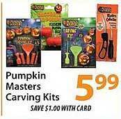 ACME Pumpkin masters carving kits offer
