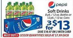 ACME Pepsi soft drinks offer