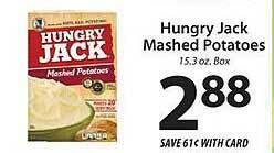 ACME Hungry jack mashed potatoes offer