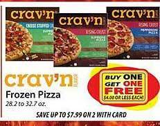 ACME Crav'n frozen pizza offer