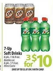 ACME 7-up soft drinks offer