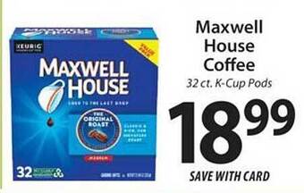 ACME Maxwell house coffee offer