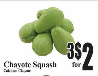 Baja Ranch Chayote squash calabaza chayote offer