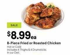 Bel Air Markets 8-piece fried or roasted chicken offer