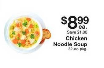 Fairway Store Market Chicken noodle soup offer