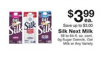 Fairway Store Market Silk next milk offer
