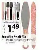 Lidl Foot file - nail file offer