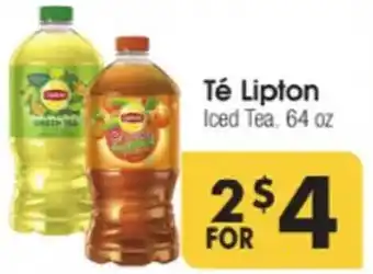Los Altos Ranch Market Té lipton iced tea offer